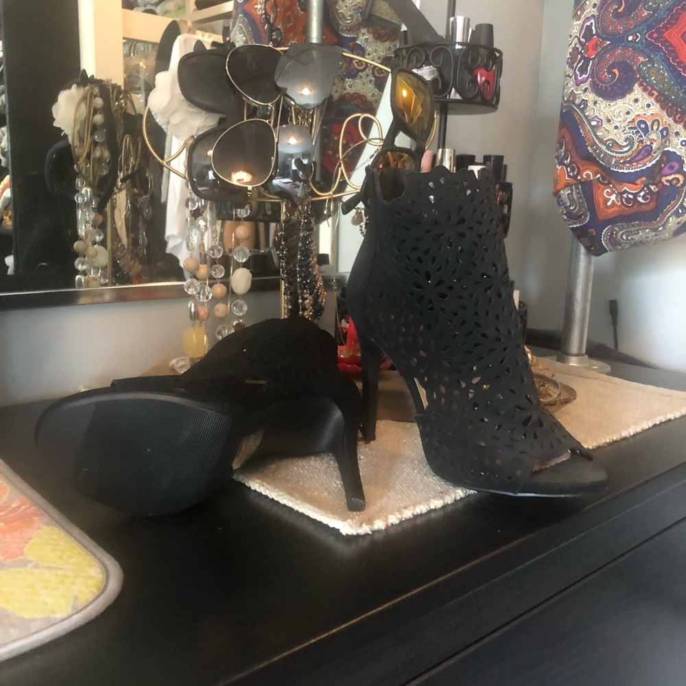 Black booties